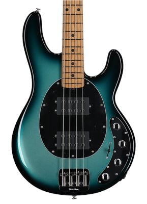 Ernie Ball Music Man StingRay Special HH Bass with MONO Bag Frost Green Pearl 